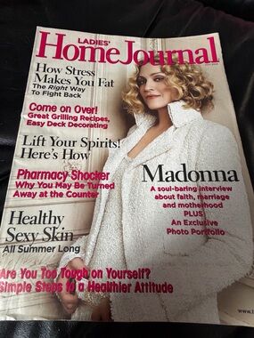 Ladies' Home Journal Magazine - July 2005 Featuring Madonna Queen of Pop
